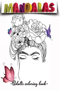 MANDALAS Adults Coloring Book