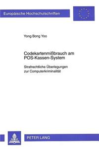 Codekartenmißbrauch Am Pos-Kassen-System