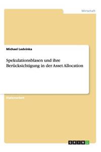 Spekulationsblasen und ihre Berücksichtigung in der Asset Allocation