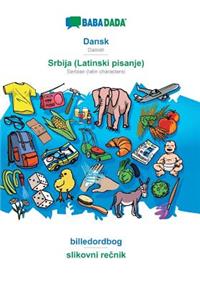 BABADADA, Dansk - Srbija (Latinski pisanje), billedordbog - slikovni rečnik