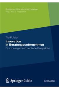 Innovation in Beratungsunternehmen