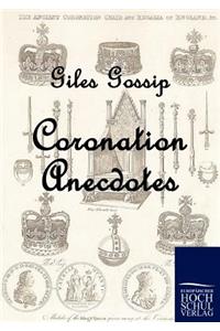 Coronation Anecdotes