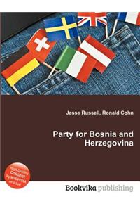 Party for Bosnia and Herzegovina