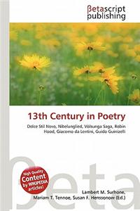 13th Century in Poetry