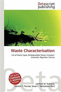 Waste Characterisation
