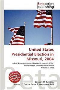 United States Presidential Election in Missouri, 2004