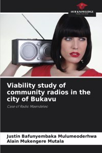 Viability study of community radios in the city of Bukavu