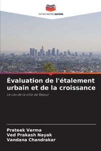 Évaluation de l'étalement urbain et de la croissance