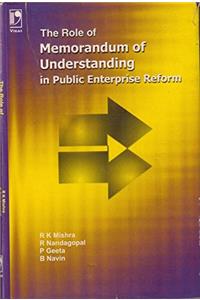 The Role of Memorandum of Understanding in Public Enterprise Reform