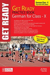 Get Ready Practice Book German for Class - X