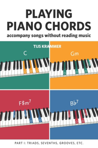 Playing piano chords