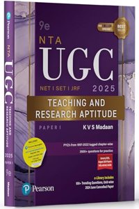 NTA UGC NET, SET, JRF Paper 1 Teaching and Research Aptitude- 2025 | PYQs from 1997-2022 | Papers Fully Solved - January 2025 & August 2024 | 2024 June Cancelled Paper | Digital Diagnostic Tests, Mock Tests, Full Length Tests via Pearson Myinsights