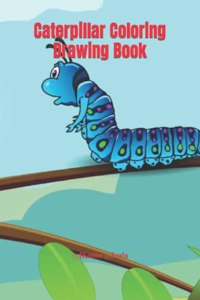 Caterpillar Coloring Drawing Book