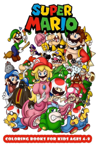 mario coloring books for kids ages 4-8