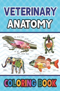 Veterinary Anatomy Coloring Book