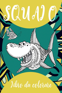 Squalo - Libro da colorare