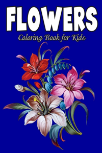 Flowers Coloring Book for Kids