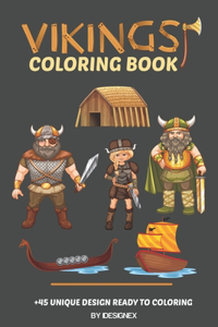 Vikings Coloring Book