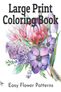 Large Print Coloring Book