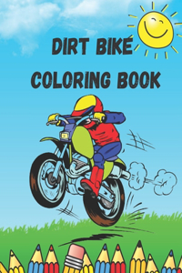 Dirt Bike Coloring Book