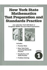 Hsp Math: Test Prep and Standards Practice Student Edition Grade 1
