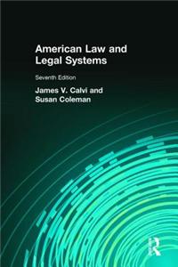 American Law and Legal Systems