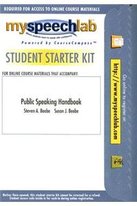 Public Speaking Handbook Student Starter Kit