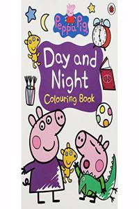 Peppa Pig - Day And Night - Colouring Book