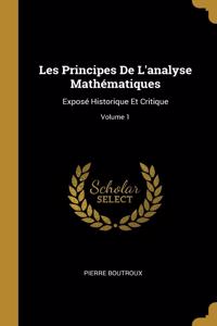 Les Principes De L'analyse Mathématiques