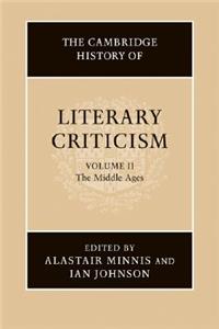 Cambridge History of Literary Criticism: Volume 2, the Middle Ages