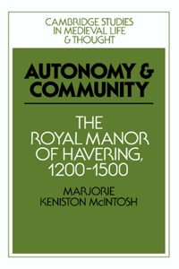 Autonomy and Community