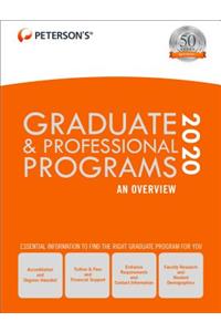 Graduate & Professional Programs: An Overview 2020