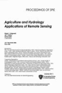 Agriculture and Hydrology Applications of Remote Sensing
