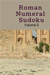 Roman Numeral Sudoku Volume 3