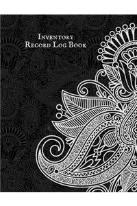 Inventory Record Log Book