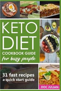 Keto Diet Cookbook guide for busy people