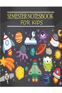 Semester Notebook for Kids