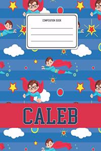 Composition Book Caleb