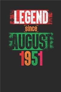 Legend Since August 1951