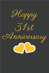 Happy 31st Anniversary