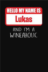 Hello My Name is Lukas And I'm A Wineaholic