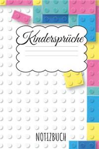 Kindersprüche Notizbuch