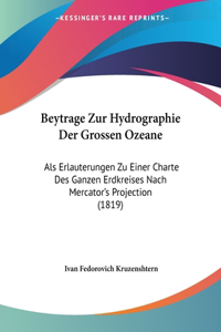 Beytrage Zur Hydrographie Der Grossen Ozeane