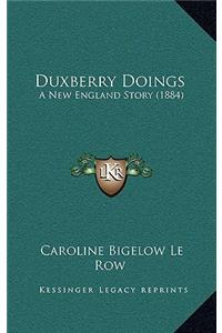 Duxberry Doings