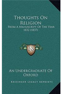 Thoughts On Religion