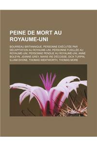 Peine de Mort Au Royaume-Uni