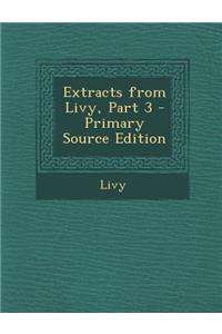 Extracts from Livy, Part 3