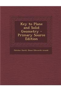 Key to Plane and Solid Geometry