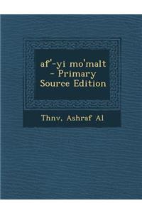 AF'-Yi Mo'malt