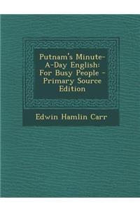 Putnam's Minute-A-Day English